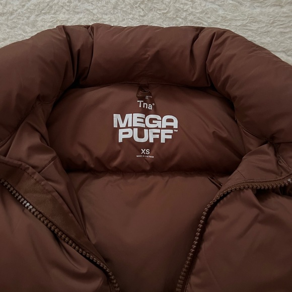 Aritzia Mega Puff - Cognac - size XS - Picture 2 of 3